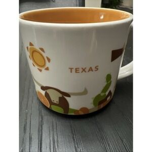 Starbucks You Are Here Collection Texas‎ Coffee Mug 14 Oz.  656